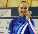 Татьяна Киселёва завоевала третью серебряную медаль на чемпионате Европы по велоспорту