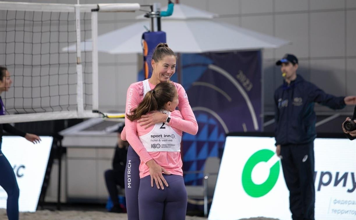 Тулячки стали бронзовыми призерами первого этапа чемпионата России по пляжному волейболу