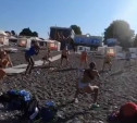 Волейболистки «Тулицы» тренируются на пляже в Адлере: видео