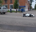 В Кимовске в ДТП пострадал мотоциклист