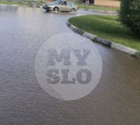 Потоп в Пролетарском районе: на месте строительства рынка поврежден водопровод
