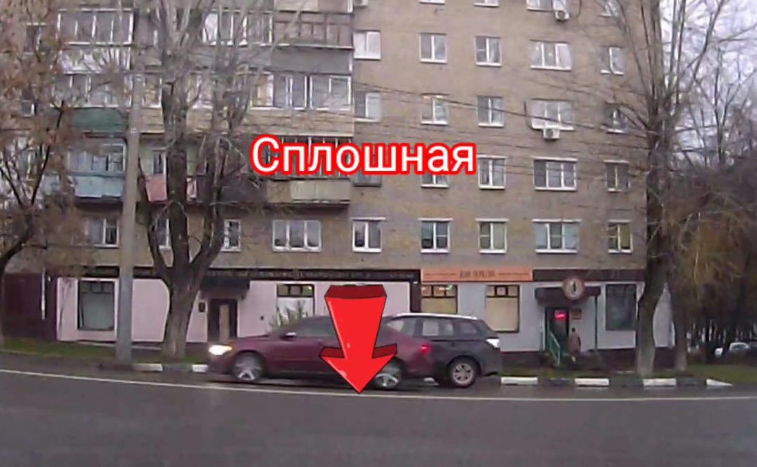 Разметка на ул. Кутузова все еще «не видна» некоторым водителям