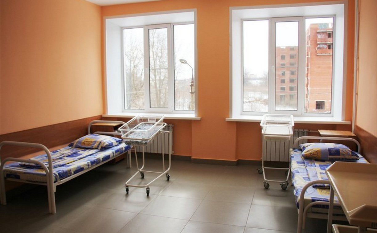 В Новомосковске закончили ремонт родильного отделения