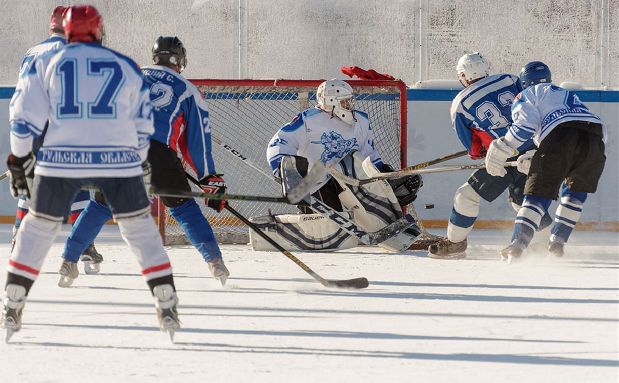 На Губернском катке открылся фестиваль хоккея «Тульская шайба»
