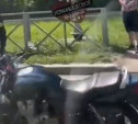 В Новомосковске в ДТП пострадал мотоциклист