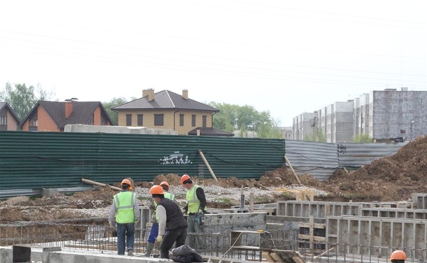 В Скуратово полным ходом идет строительство домов для переселения граждан