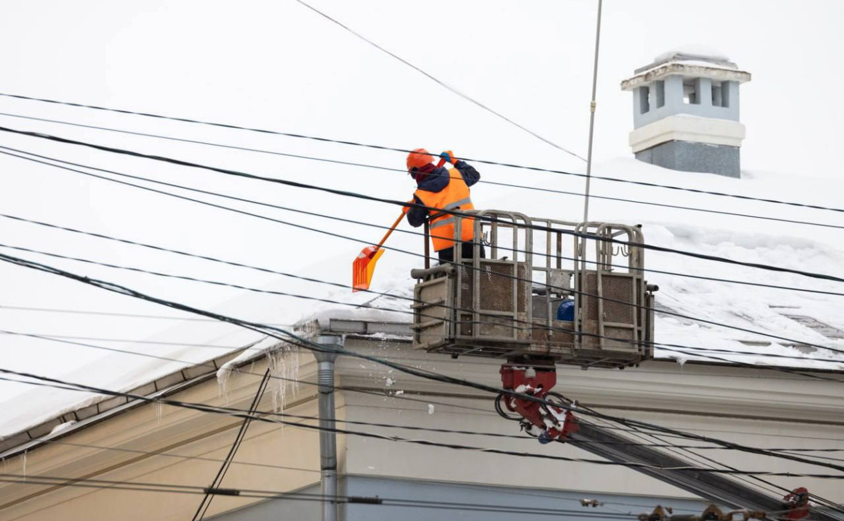 Тульских владельцев старинных зданий призвали следить за фасадами и крышами после таяния снега