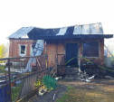 Под Тулой сгорел жилой дом: семья погорельцев просит помощи