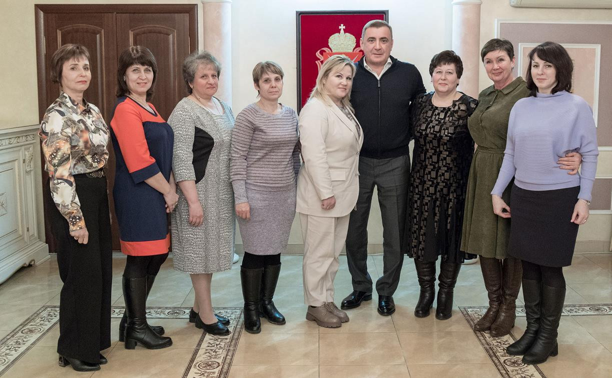 Алексей Дюмин встретился с матерями туляков, участвующих в СВО