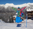 Тулячка работает волонтером на лыжных гонках в олимпийском Сочи