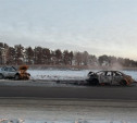 В результате ДТП на трассе М6 «Каспий» загорелся автомобиль, пострадали 5 человек 