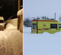 В Первомайском и Лутовиново в снегах застряли две бригады скорой помощи