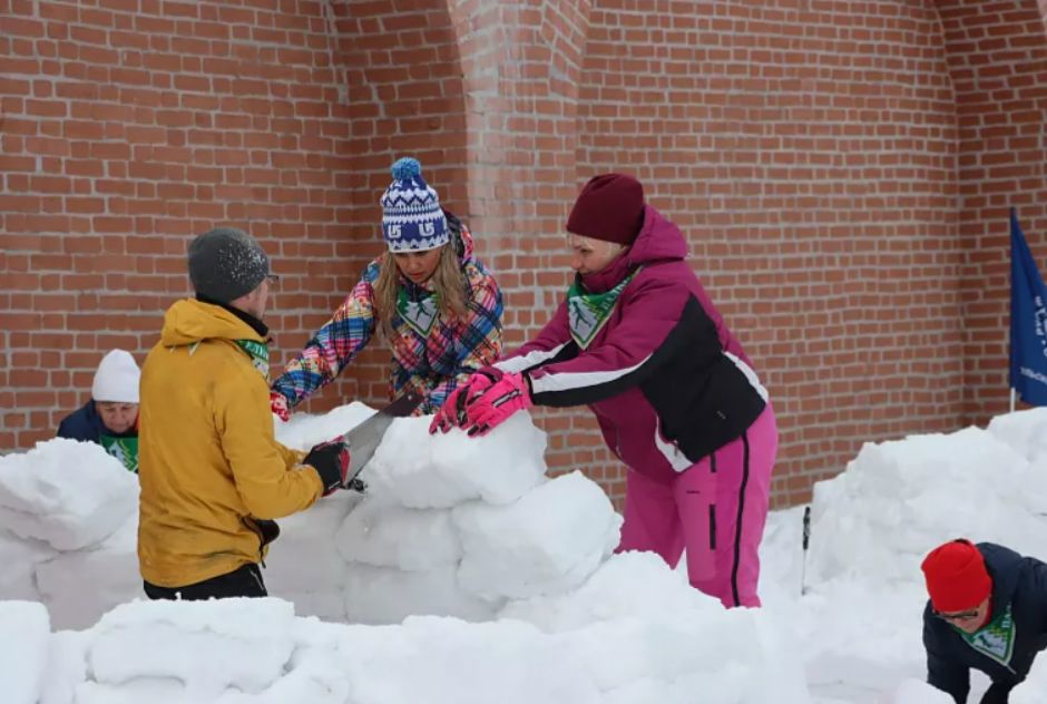 В Тульском кремле пройдет фестиваль по постройке снежных хижин
