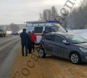 В Щекинском районе в ДТП с грузовиком пострадали мать и дочь