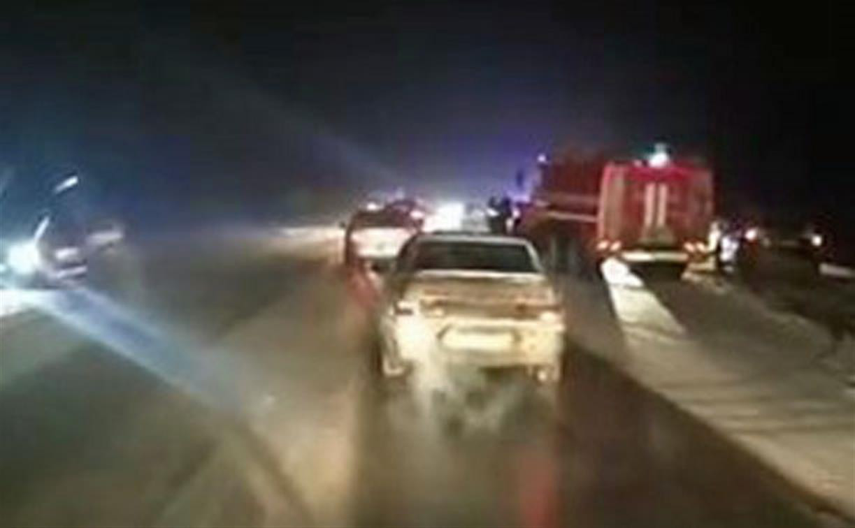 Смертельное ДТП на трассе Тула-Новомосковск: погибли два человека