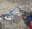 В Кимовском районе разбилась семья мотоциклистов
