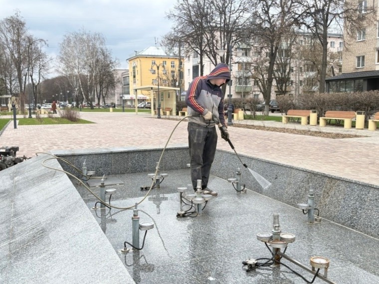 К 1 мая на тульских улицах запустят фонтаны