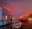 Пожар на складе в Туле тушили шесть часов