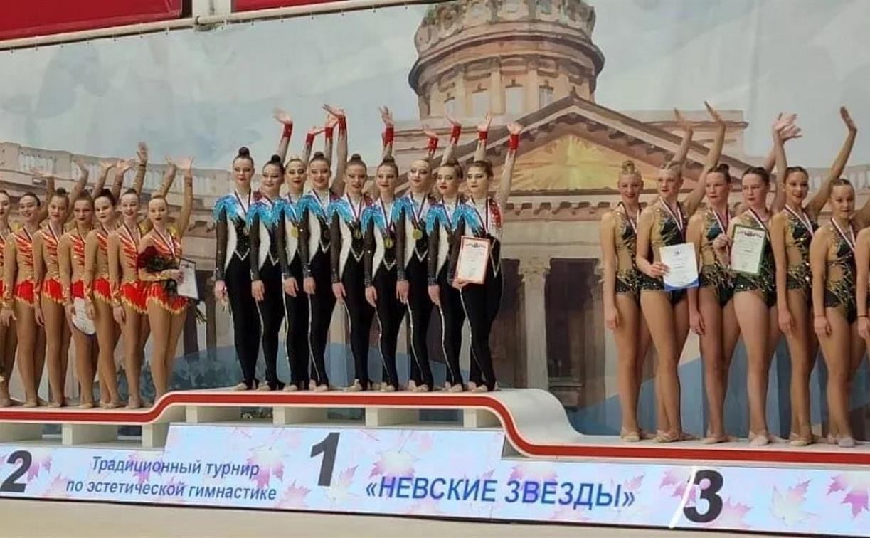 Тульские гимнастки выиграли турнир «Невские Звёзды»