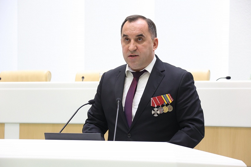 Андрей Дубровский выступил на «Часе Тульской области» в Совете Федерации