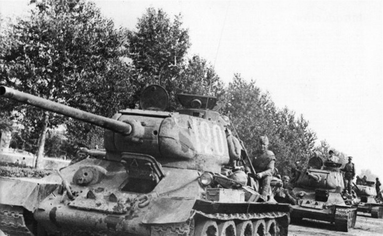 На дне Оки в Тульской области нашли танк Т-34 времён войны 