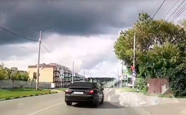 В Новомосковске водитель Toyota Camry не пожелал пропустить пешеходов