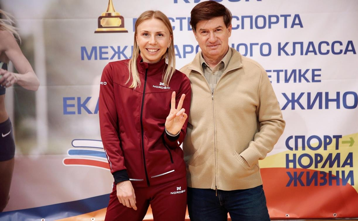 Тульская бегунья Екатерина Реньжина завоевала серебро на «Рождественских стартах»