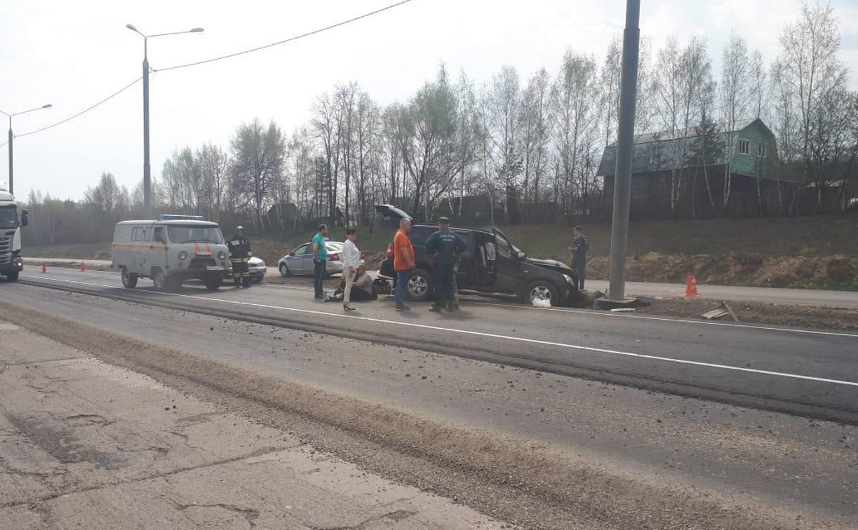 На трассе М-2 «Крым» в ДТП пострадали четыре человека