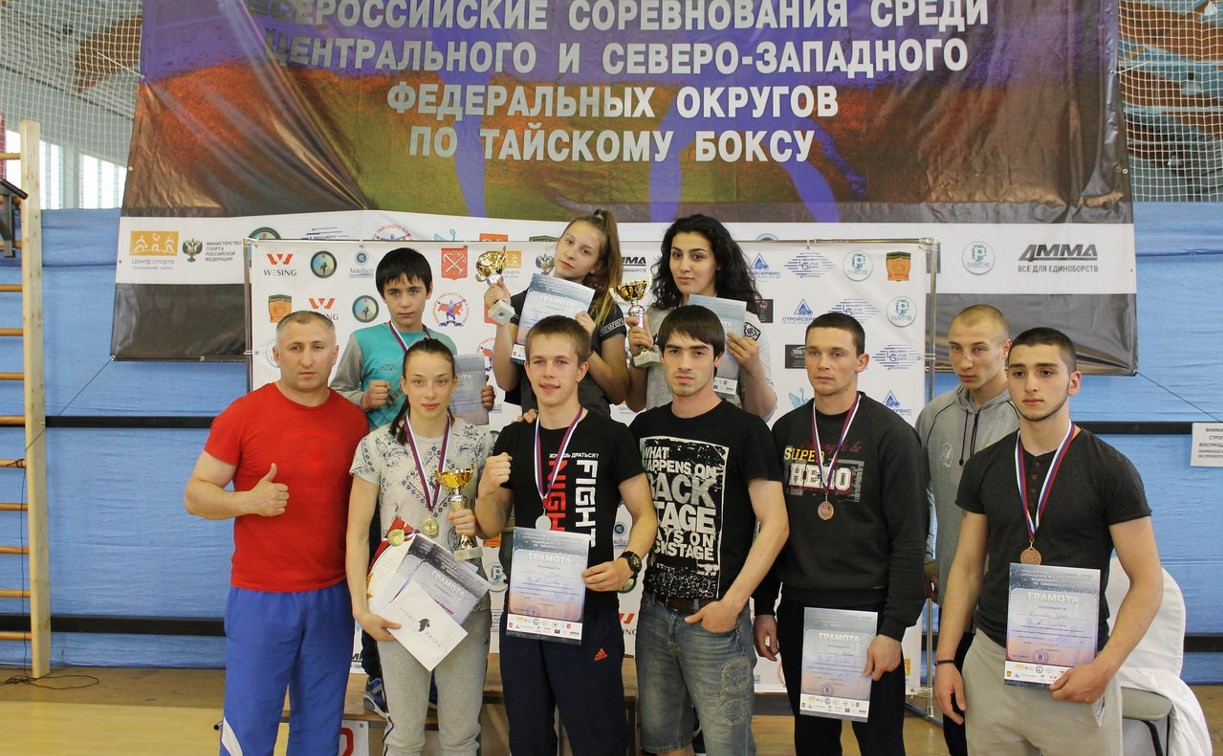 Туляки успешно выступили на соревнованиях по тайскому боксу в Санкт-Петербурге