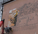 В Туле дом на ул. Немцова украсило патриотическое граффити