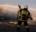 В Туле показали возможности нового пожарного поезда