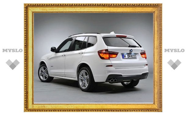 "Заряженный" BMW X3 получит мотор с тремя турбинами