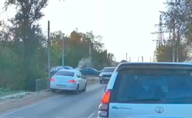 В Плеханово у торопливого водителя «нашла коса на камень»