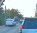 В Плеханово у торопливого водителя «нашла коса на камень»