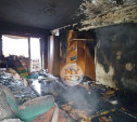 В пятиэтажке на ул. Маршала Жукова в Туле сгорела квартира