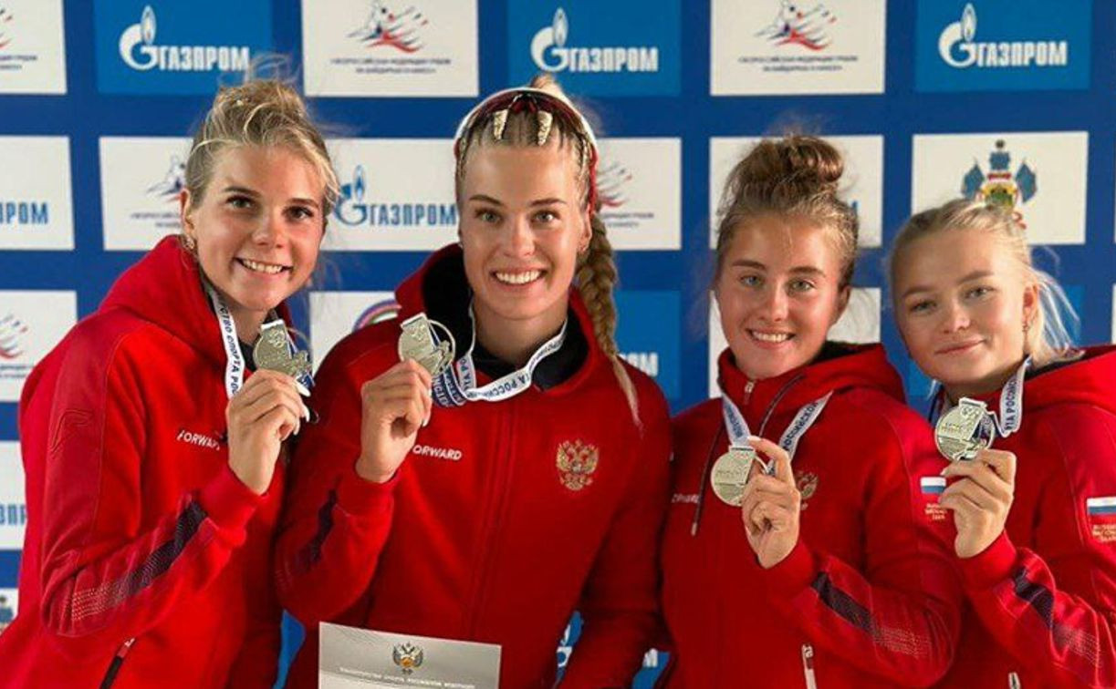 Сборная Тульской области вошла в пятерку сильнейших на чемпионате России по гребле на байдарках и каноэ