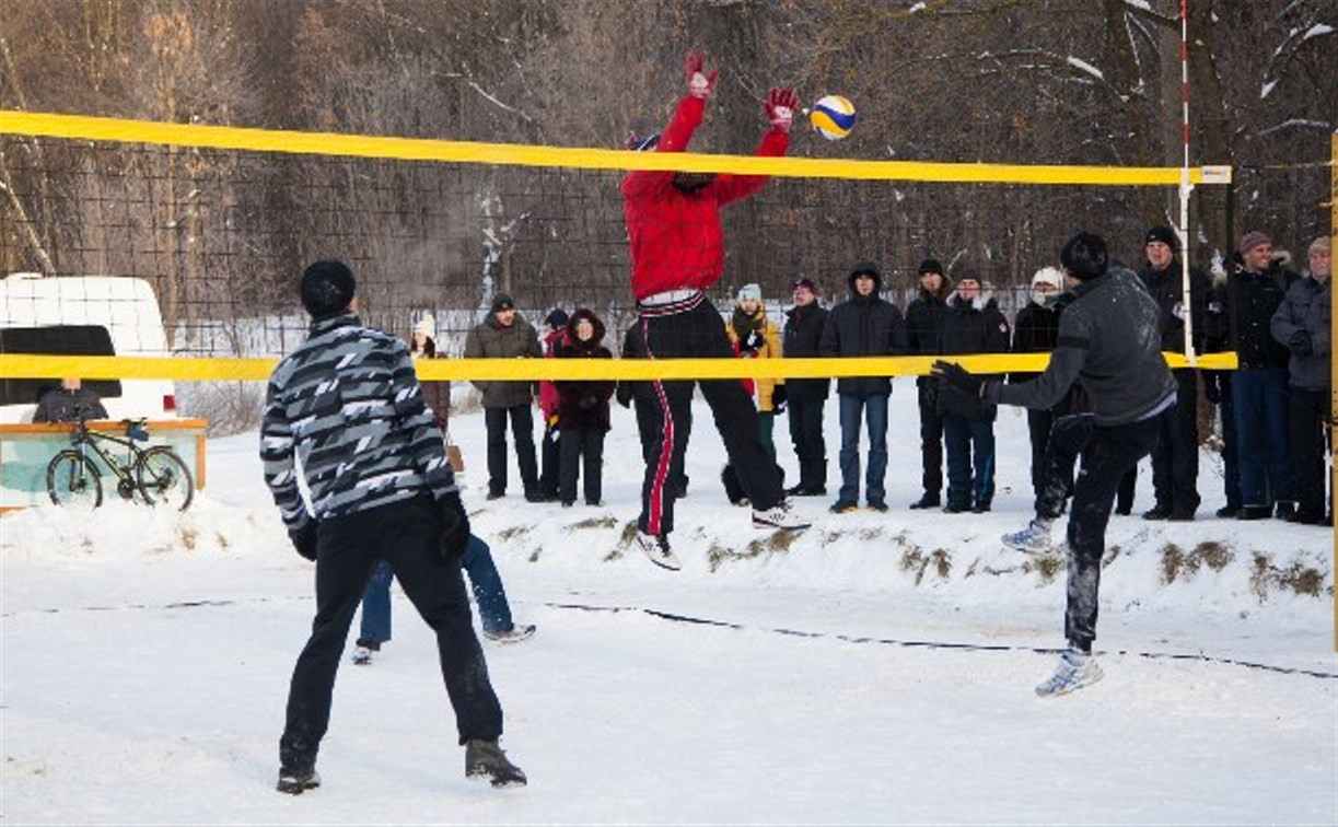 В Туле вновь пройдёт турнир по волейболу на снегу 