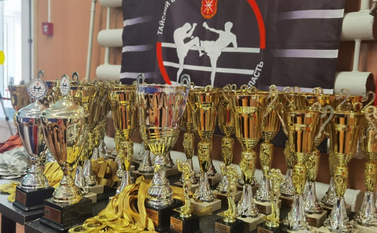 Сборная Тульской области заняла первое место на чемпионате по тайскому боксу