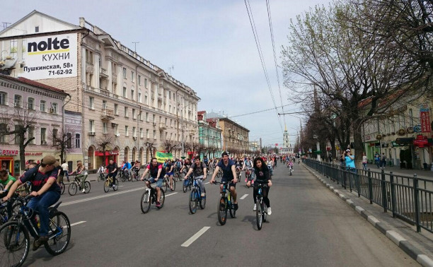 В Туле стартовал первомайский велопарад