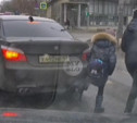 «Накажи автохама»: в Туле девочка-пешеход обиделась на водителя BMW
