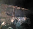 Ночью в веневском селе сгорел Nissan X-TRAIL