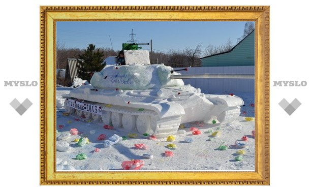 На танке из снега – в призеры World of Tanks