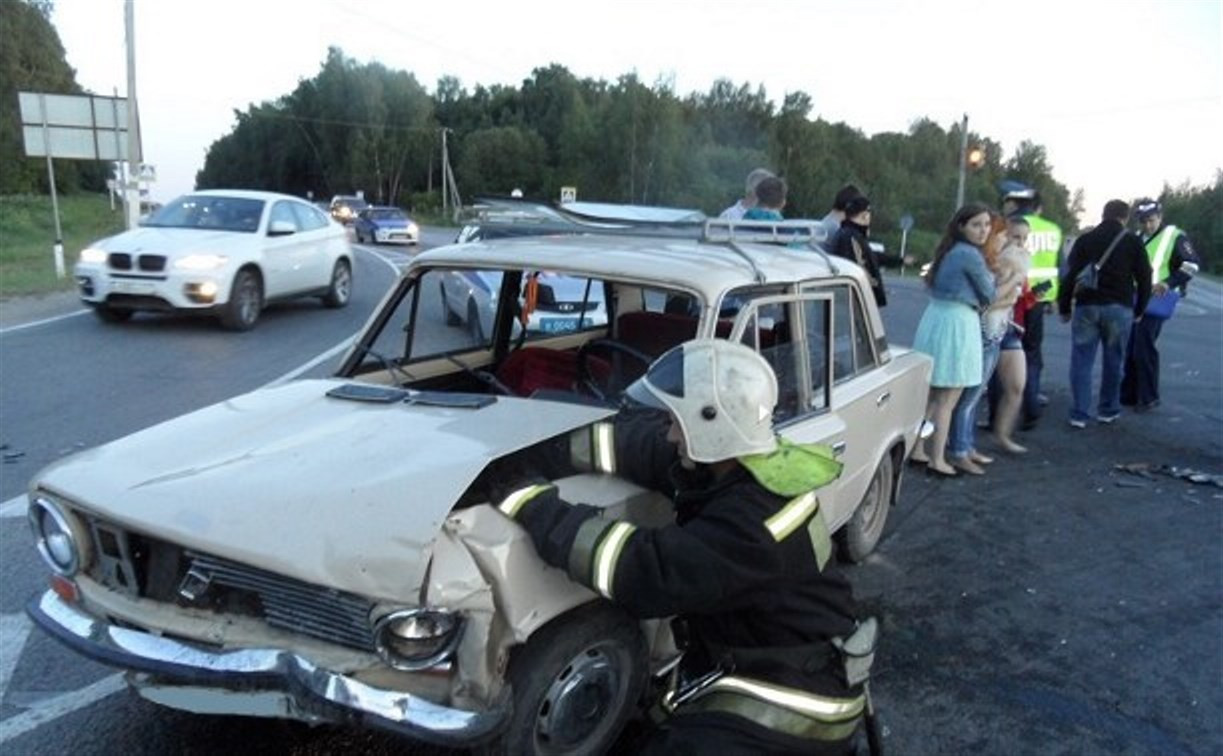 В ДТП на Одоевском шоссе пострадали два пенсионера