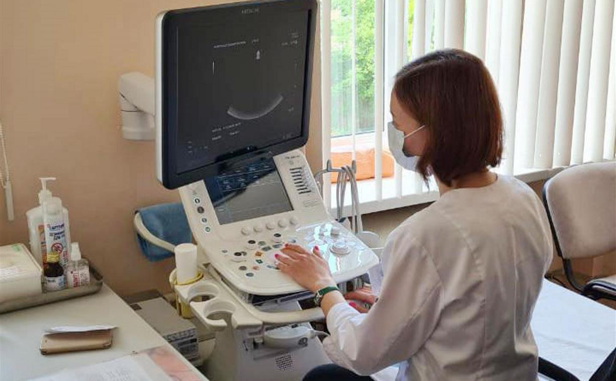В Тульской области 11 поликлиник получили новые аппараты УЗИ