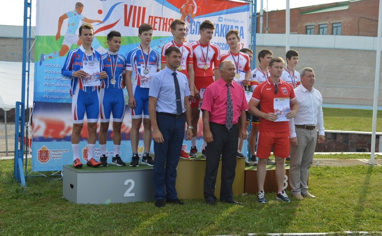 Тульские спортсмены взяли бронзу в Спартакиаде учащихся по велоспорту на треке
