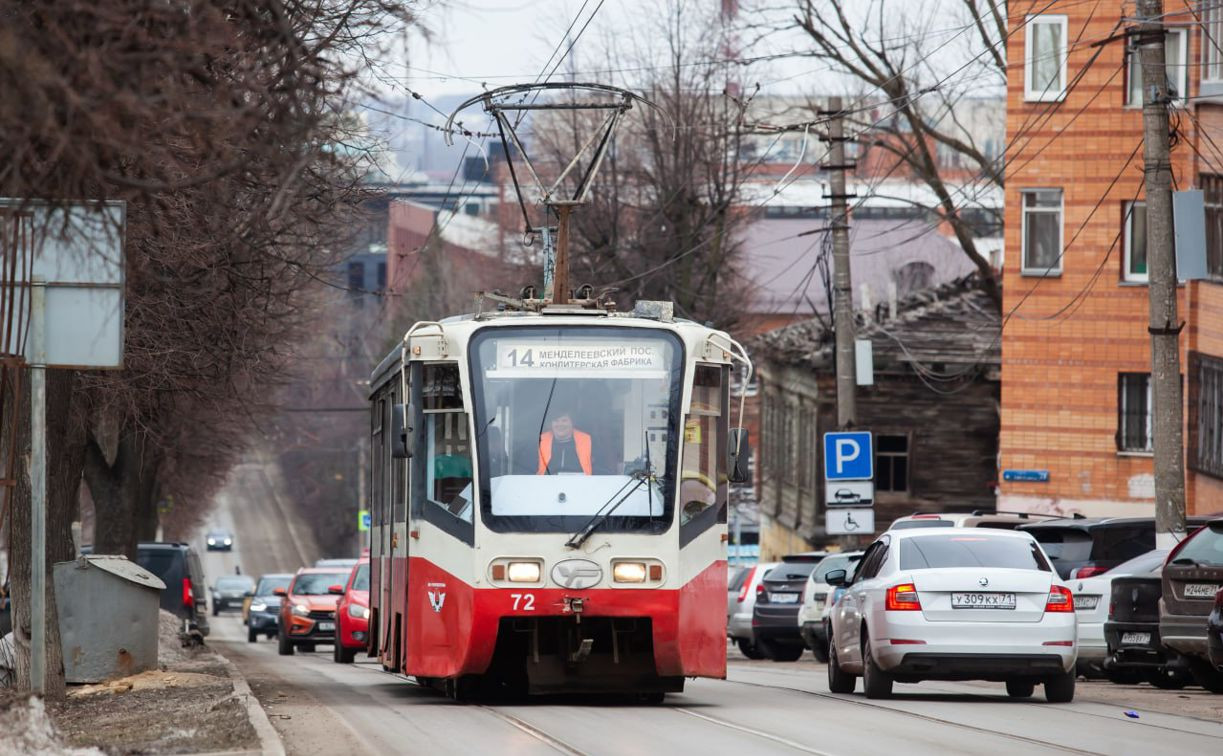В Туле возобновит движение трамвай №14