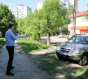 С начала года туляки заплатили 400 штрафов за парковку на газонах