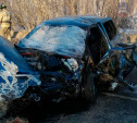 В Киреевском районе водитель легковушки погиб в лобовом столкновении 