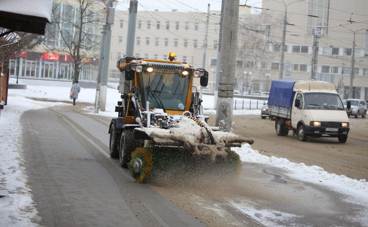 Не устраивает качество уборки дороги или двора от снега? Сообщите в ЕДДС Тулы