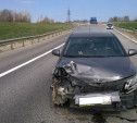 В аварии на М4 пострадал водитель «Киа» 